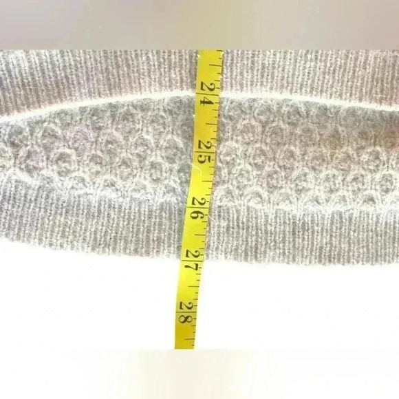 Joan Vass Rabbit Hair Blend Blush Pink Sweater Size Small Classic Coquette Warm - Picture 7 of 9